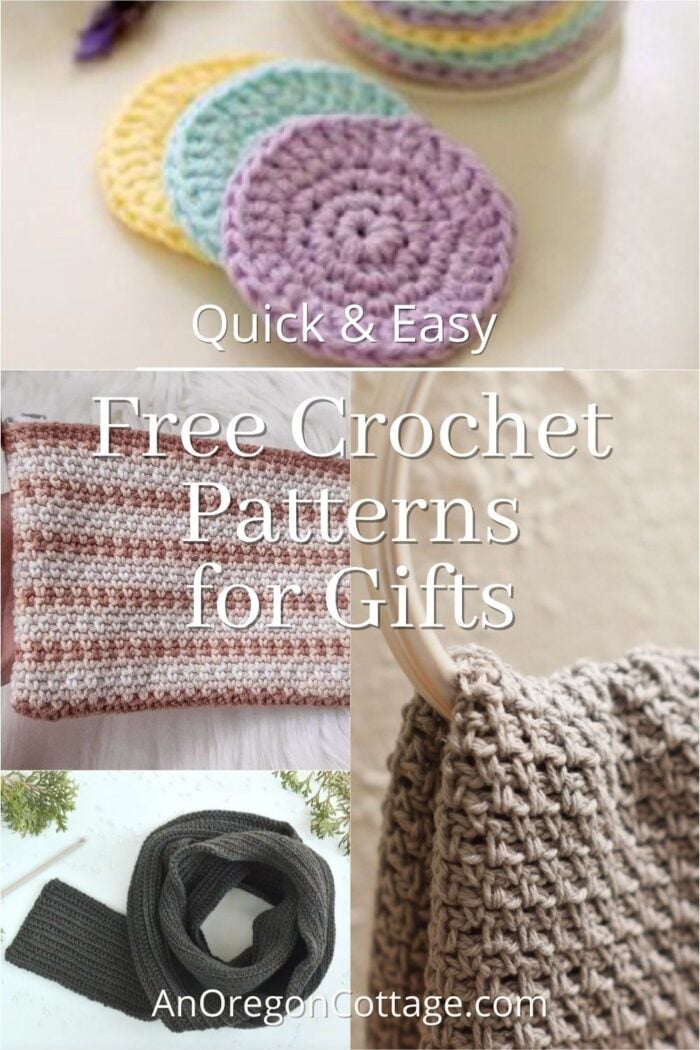 19+ Quick & Easy Free Crochet Patterns - Gifts for Everyone - An Oregon