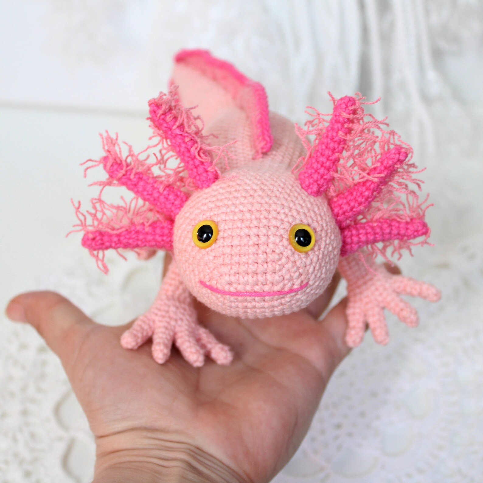 Axolotl crochet pattern Amigurumi axolotl toy pattern PDF in | Etsy