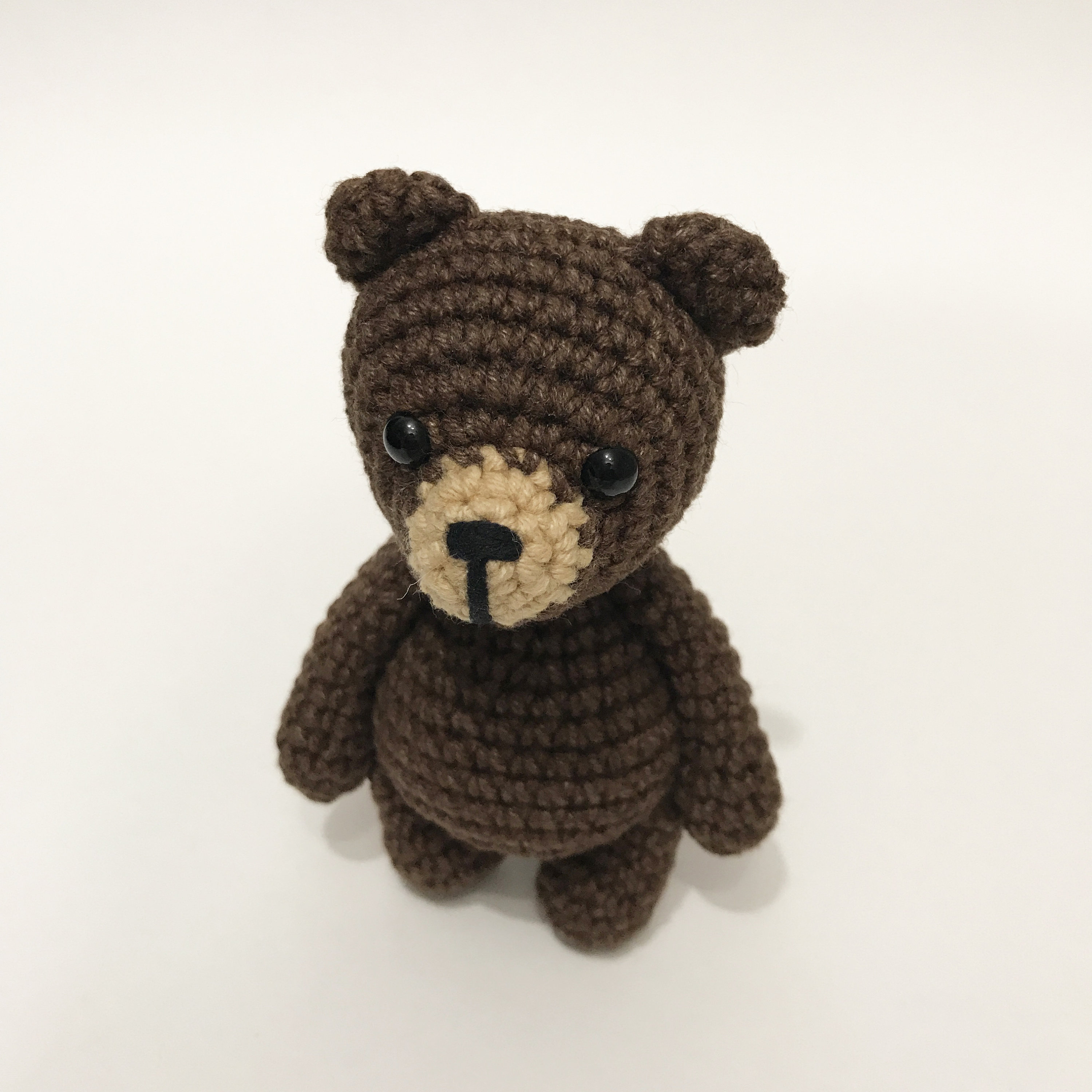 Crochet bear PATTERN / One piece crochet pattern / No-sew | Etsy